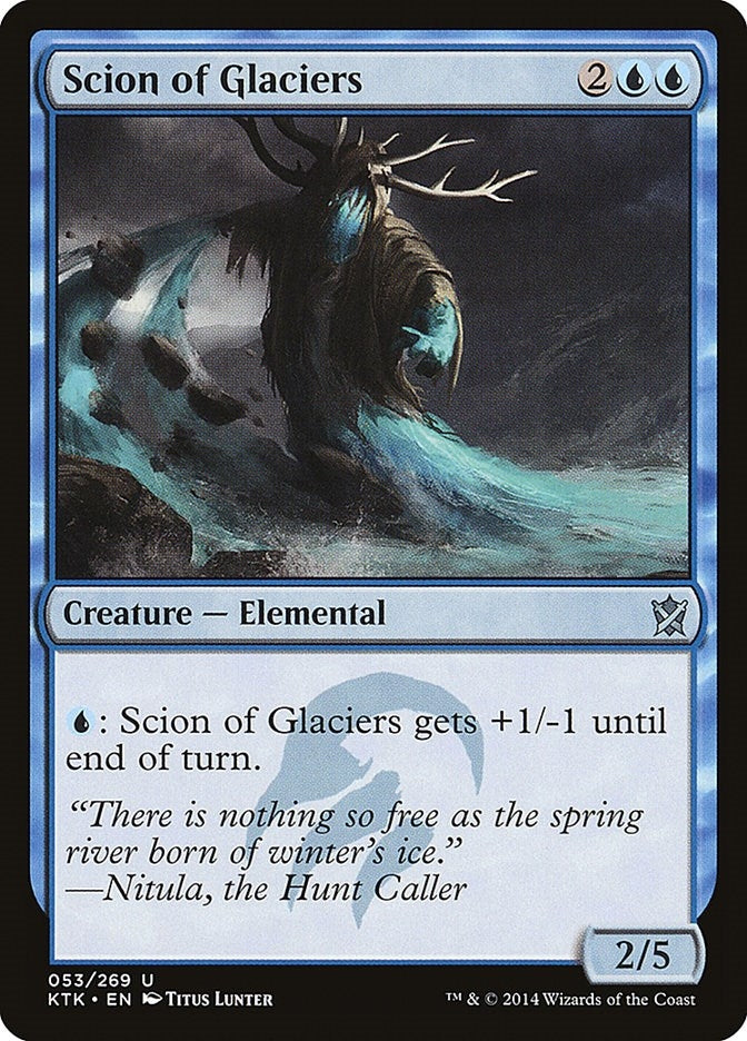Scion of Glaciers (53) [KTK] - MTG Single