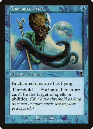 Aboshan’s Desire (59) [ODY] - MTG Single