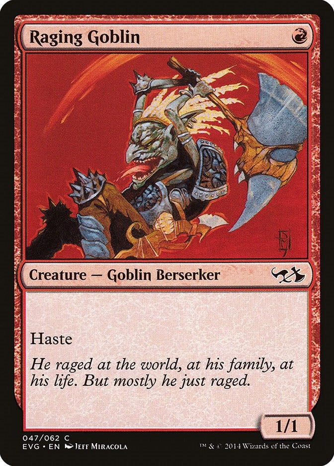 Raging Goblin [DD3] - MTG Single