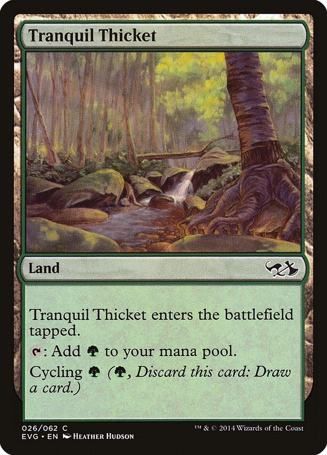Tranquil Thicket [DD3] - MTG Single