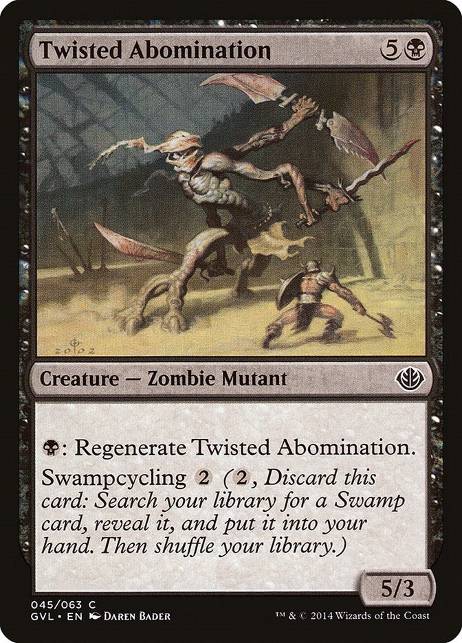 Twisted Abomination [DD3] - MTG Single