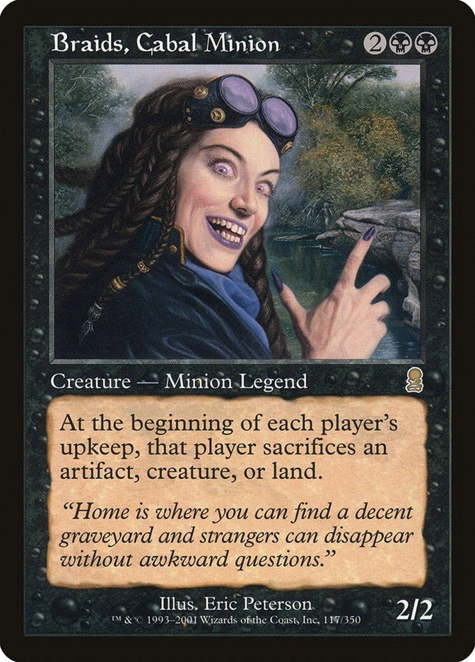 Braids Cabal Minion (117) [ODY] - MTG Single