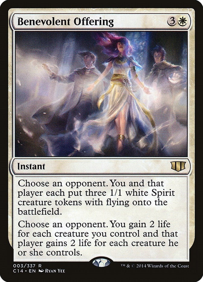 Benevolent Offering (3) [C14] - MTG Single