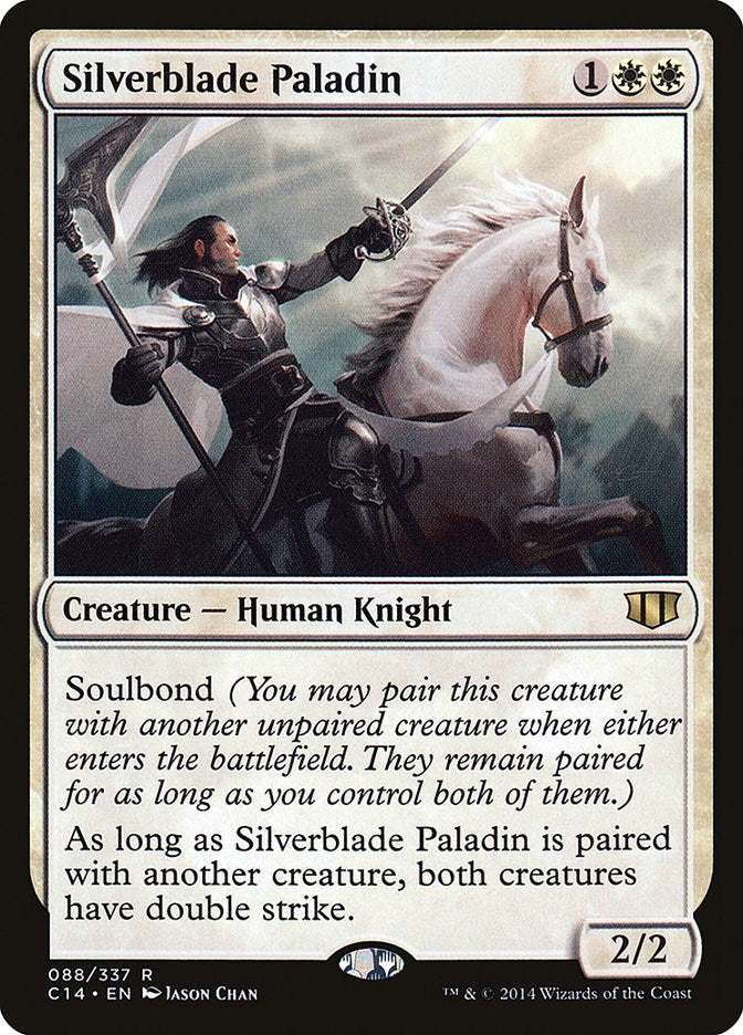 Silverblade Paladin (88) [C14] - MTG Single