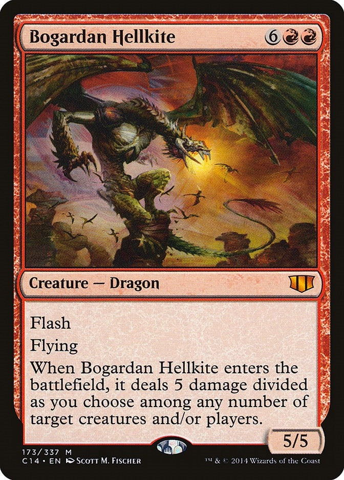 Bogardan Hellkite (173) [C14] - MTG Single