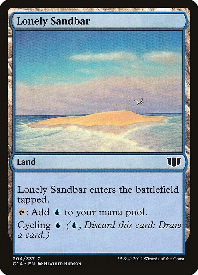 Lonely Sandbar (304) [C14] - MTG Single