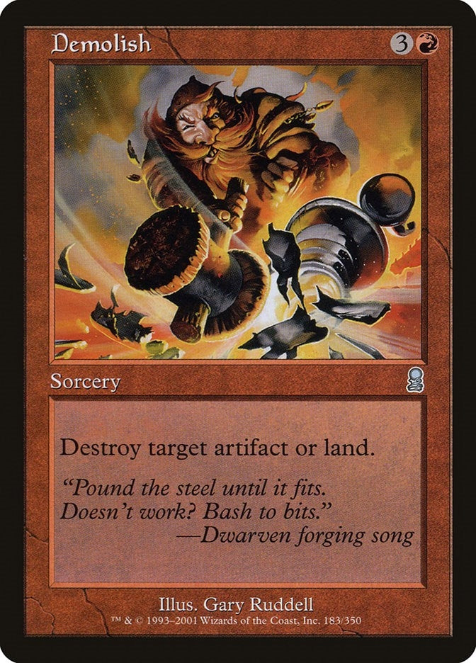 Demolish (183) [ODY] - MTG Single