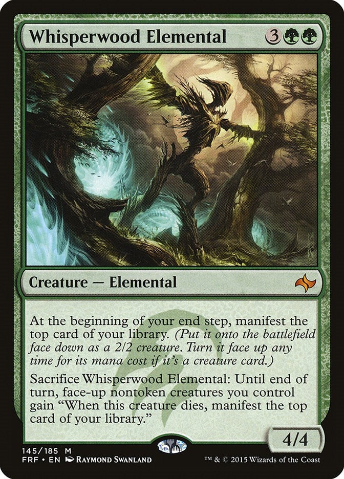 Whisperwood Elemental (145) [FRF] - MTG Single