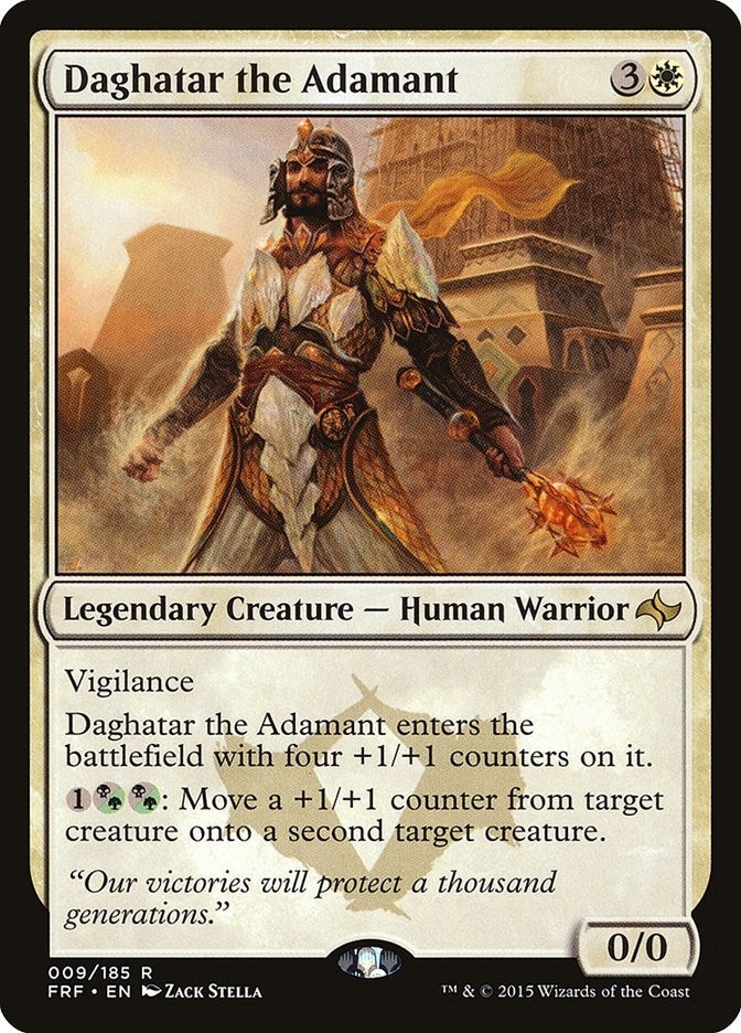 Daghatar the Adamant (9) [FRF] - MTG Single