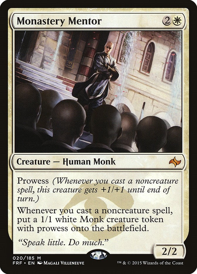 Monastery Mentor (20) [FRF] - MTG Single