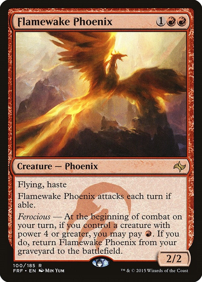 Flamewake Phoenix (100) [FRF] - MTG Single