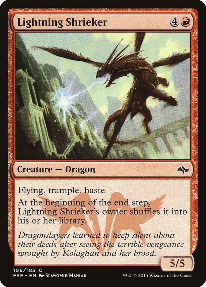 Lightning Shrieker (106) [FRF] - MTG Single