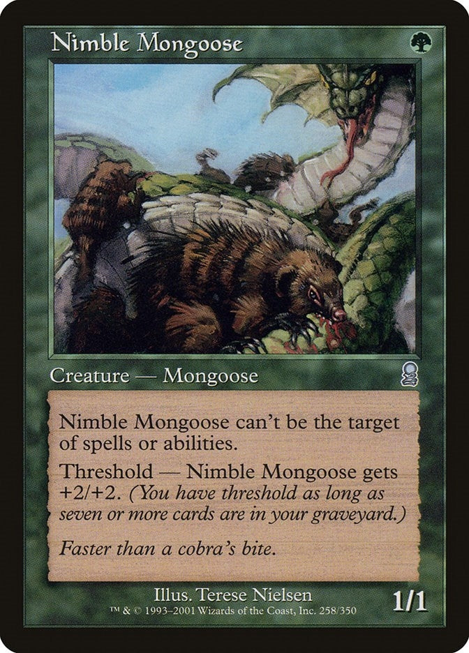 Nimble Mongoose (258) [ODY] - MTG Single