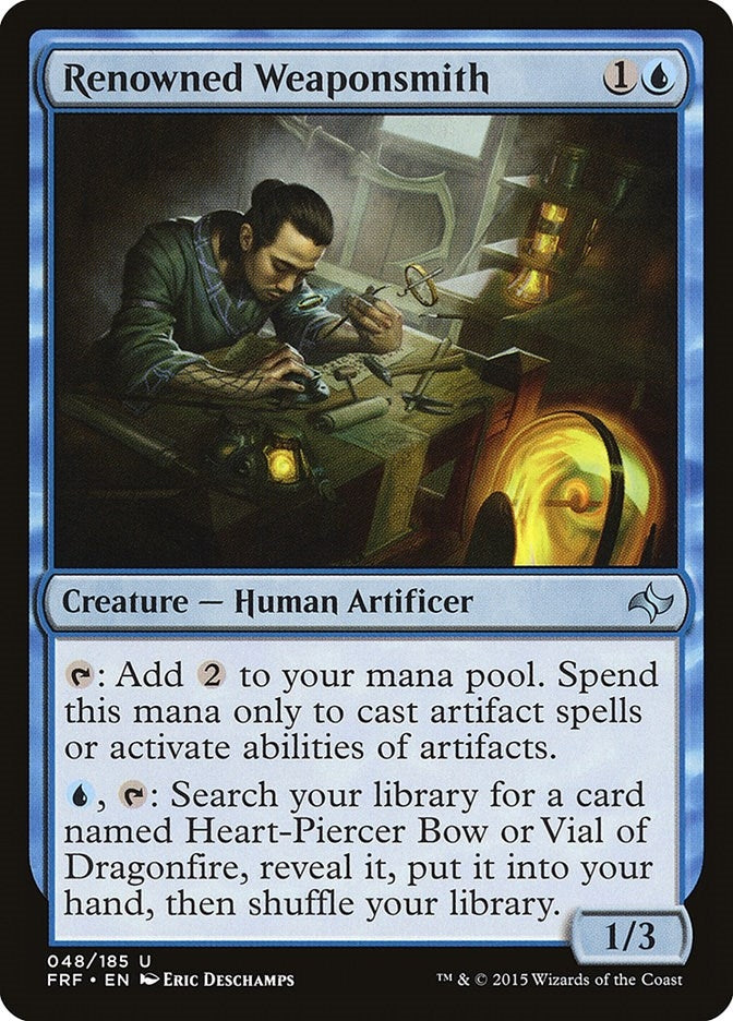 Renowned Weaponsmith (48) [FRF] - MTG Single