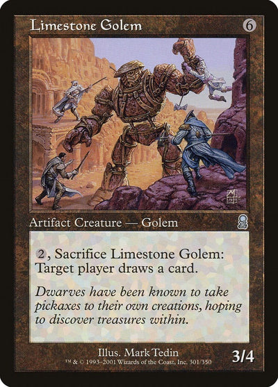 Limestone Golem (301) [ODY]