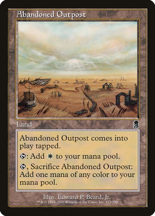 Abandoned Outpost (312) [ODY] - MTG Single