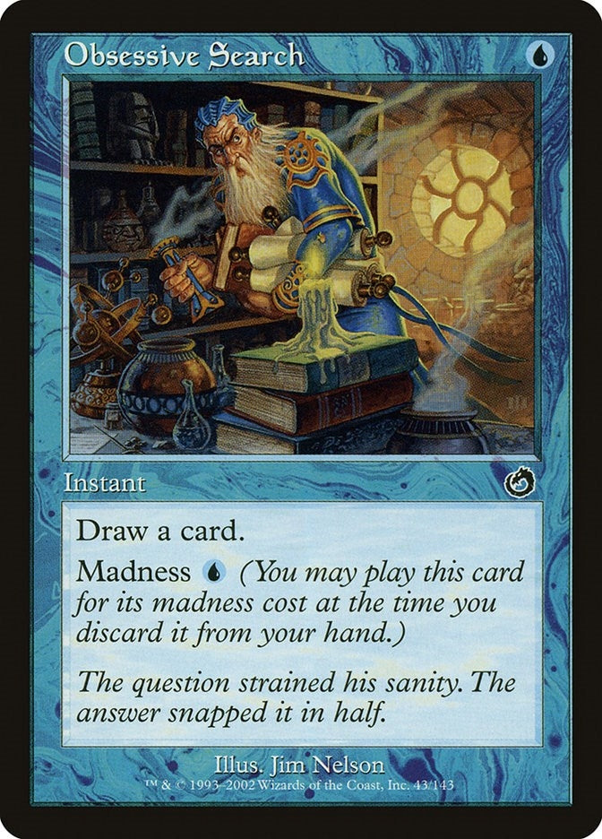Obsessive Search (43) [TOR] - MTG Single