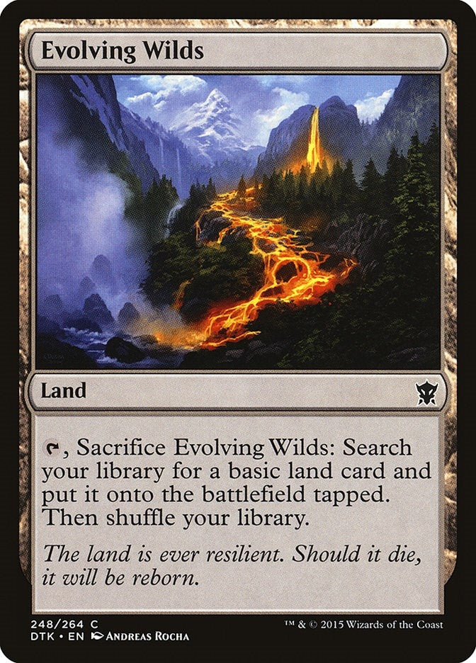 Evolving Wilds (248) [DTK] - MTG Single
