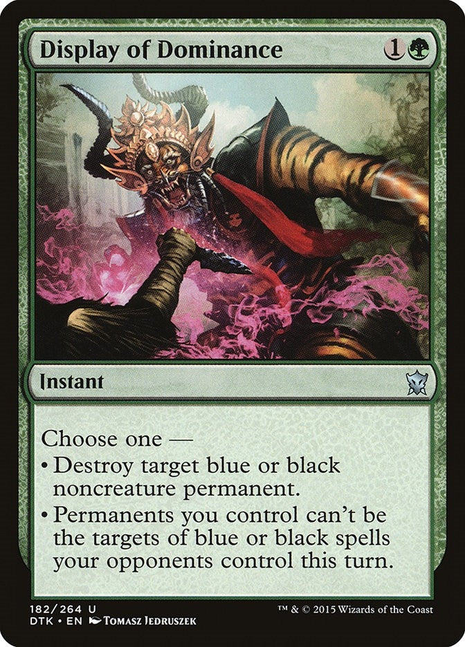 Display of Dominance (182) [DTK] - MTG Single