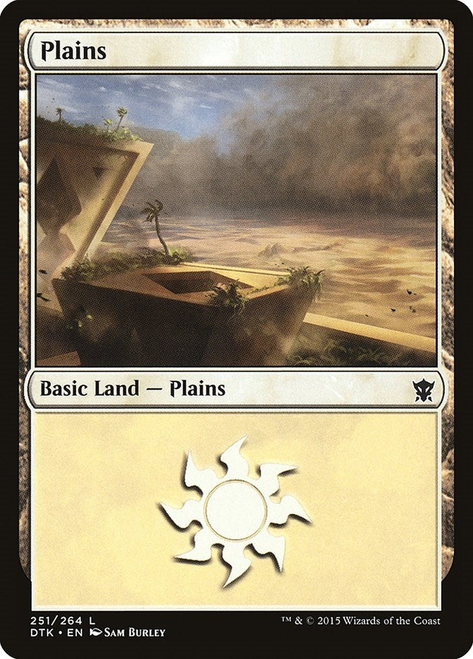 Plains (251) (251) [DTK] - MTG Single