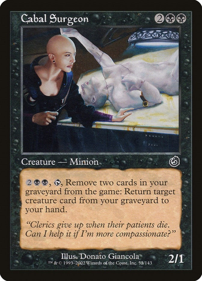 Cabal Surgeon (52) [TOR] - MTG Single