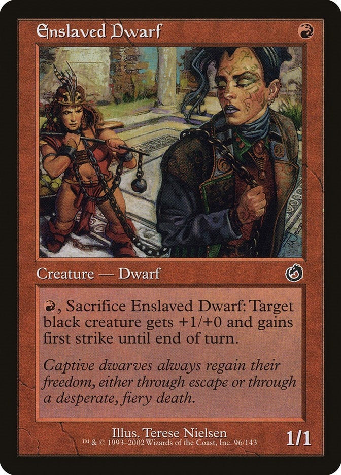 Enslaved Dwarf (96) [TOR] - MTG Single