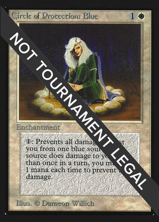 Circle of Protection: Blue (IE) [IED] - MTG Single