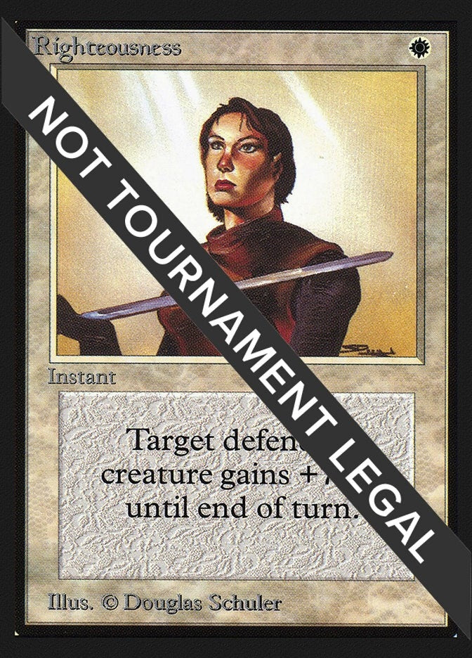 Righteousness (IE) [IED] - MTG Single