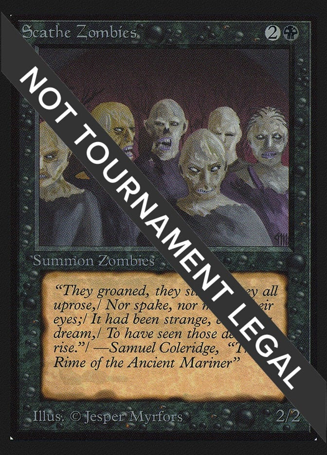 Scathe Zombies (IE) [IED] - MTG Single