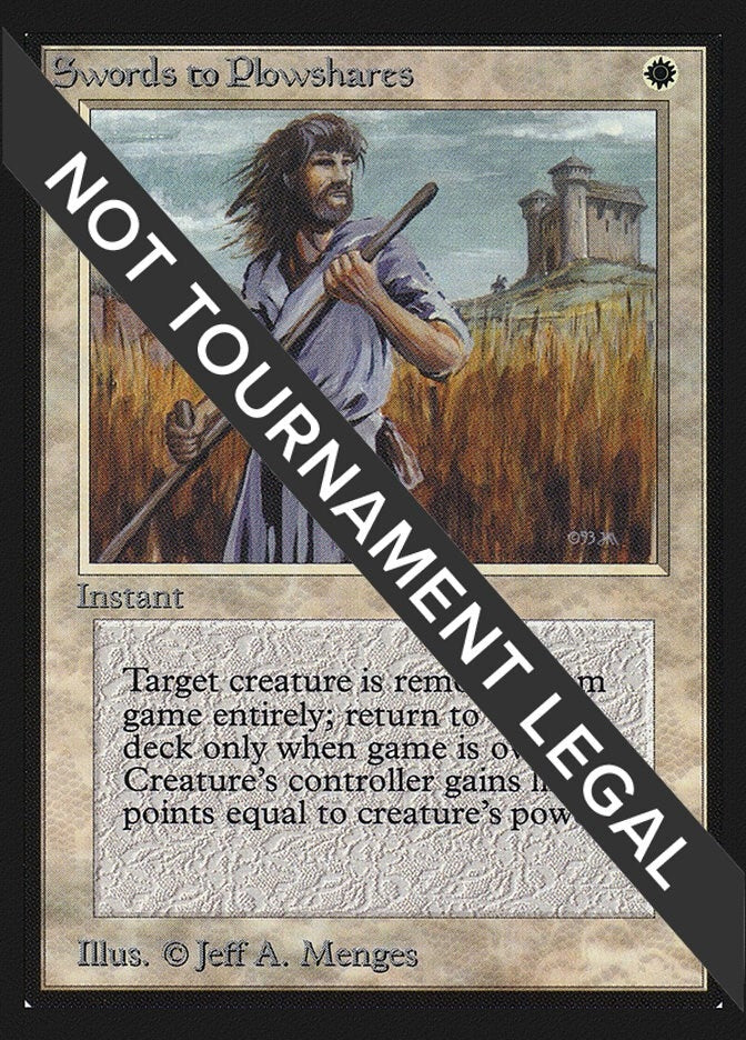 Swords to Plowshares (IE) [IED] - MTG Single