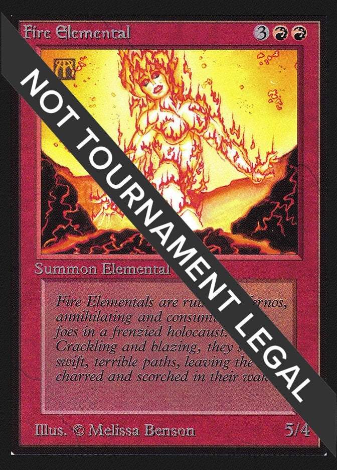 Fire Elemental (CE) [CED] - MTG Single