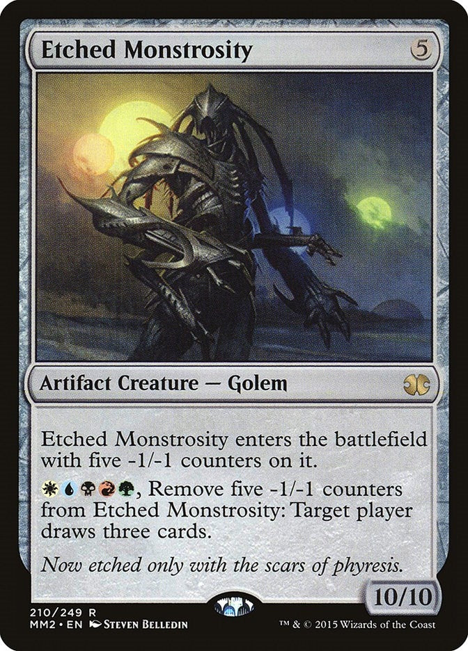 Etched Monstrosity (210) [MM2] - MTG Single