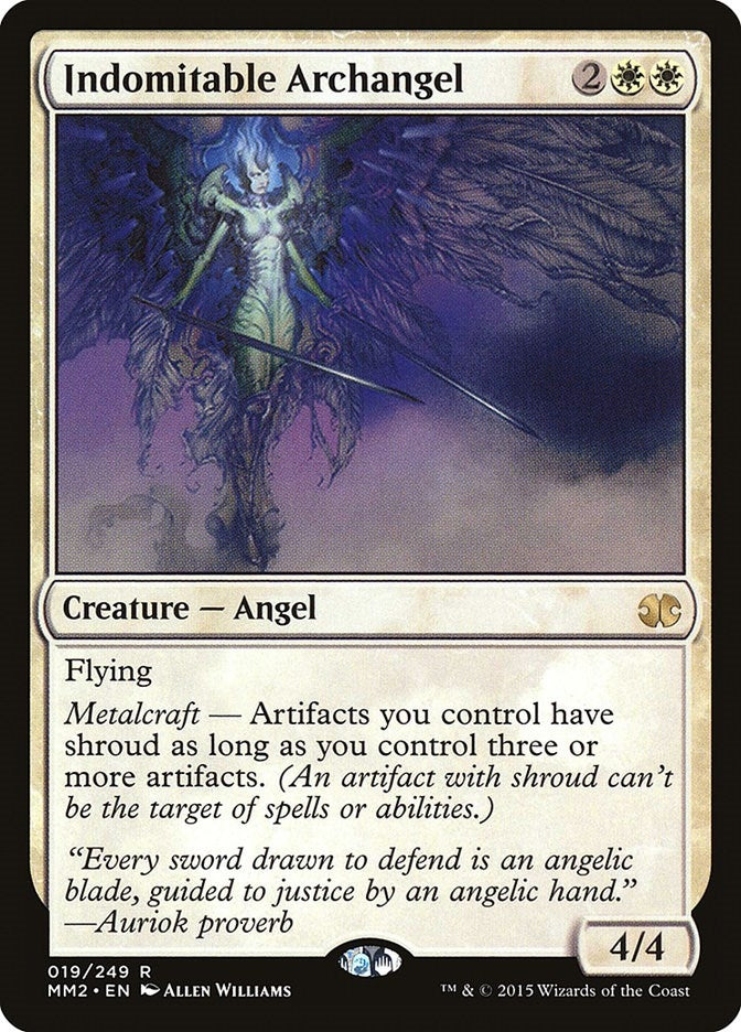 Indomitable Archangel (19) [MM2] - MTG Single