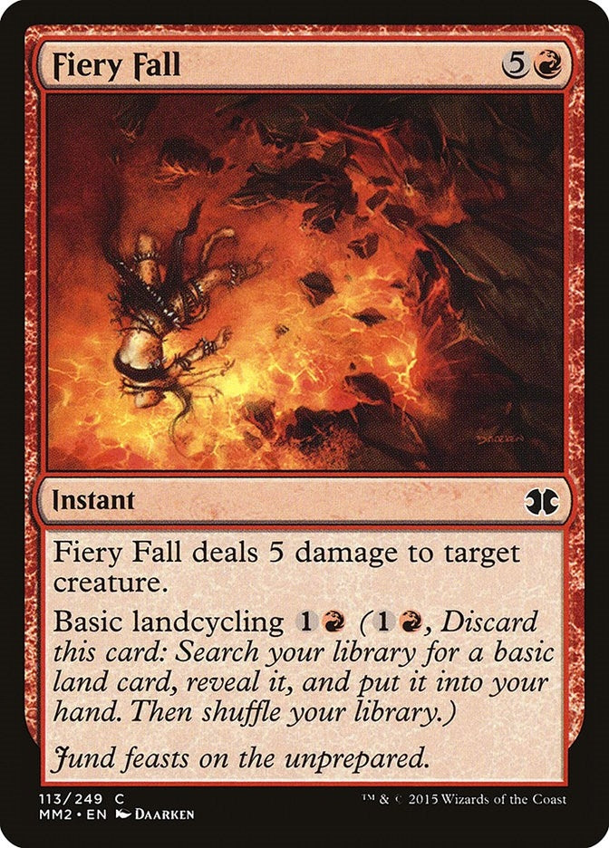 Fiery Fall (113) [MM2] - MTG Single