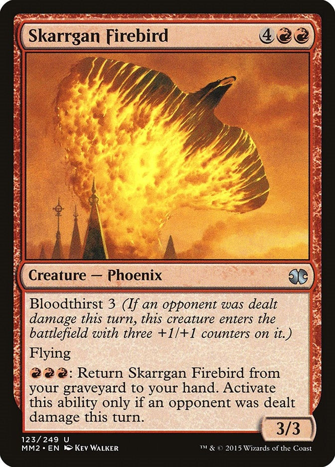 Skarrgan Firebird (123) [MM2] - MTG Single