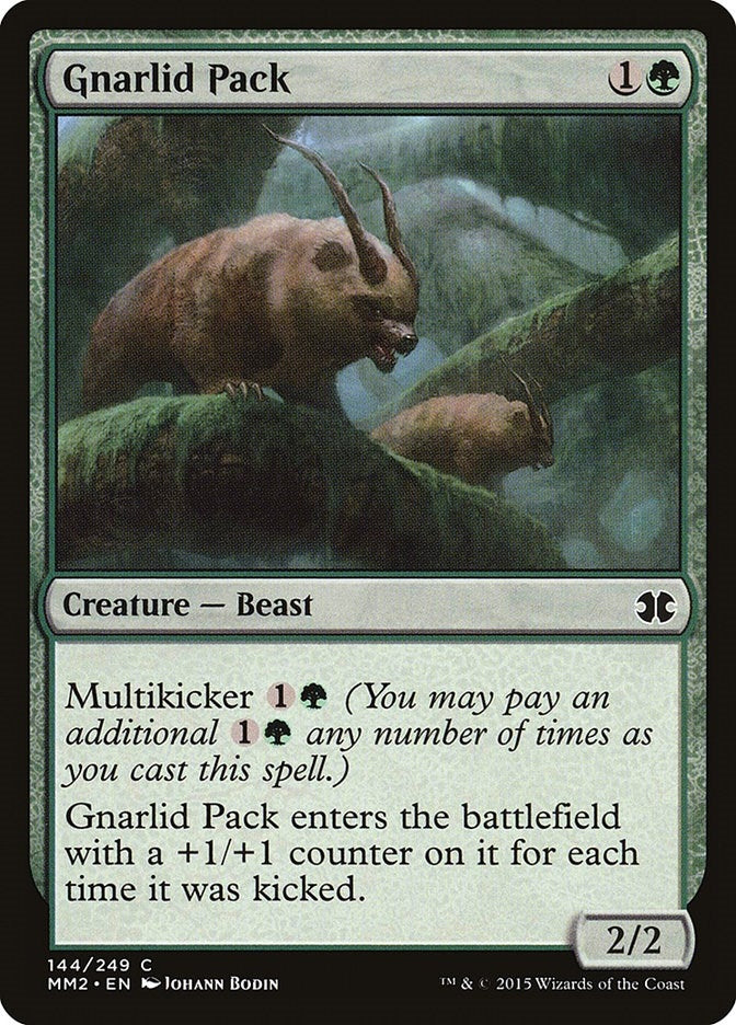 Gnarlid Pack (144) [MM2] - MTG Single