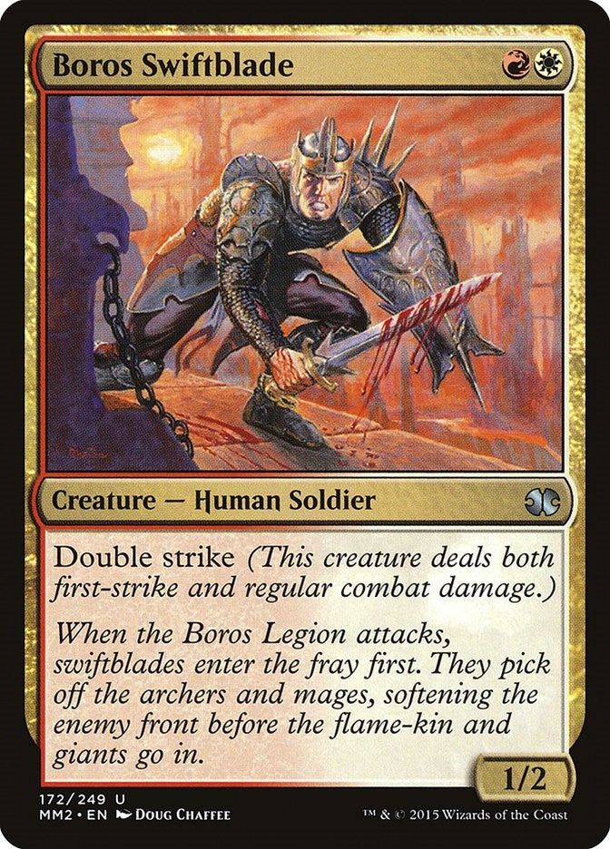 Boros Swiftblade (172) [MM2] - MTG Single
