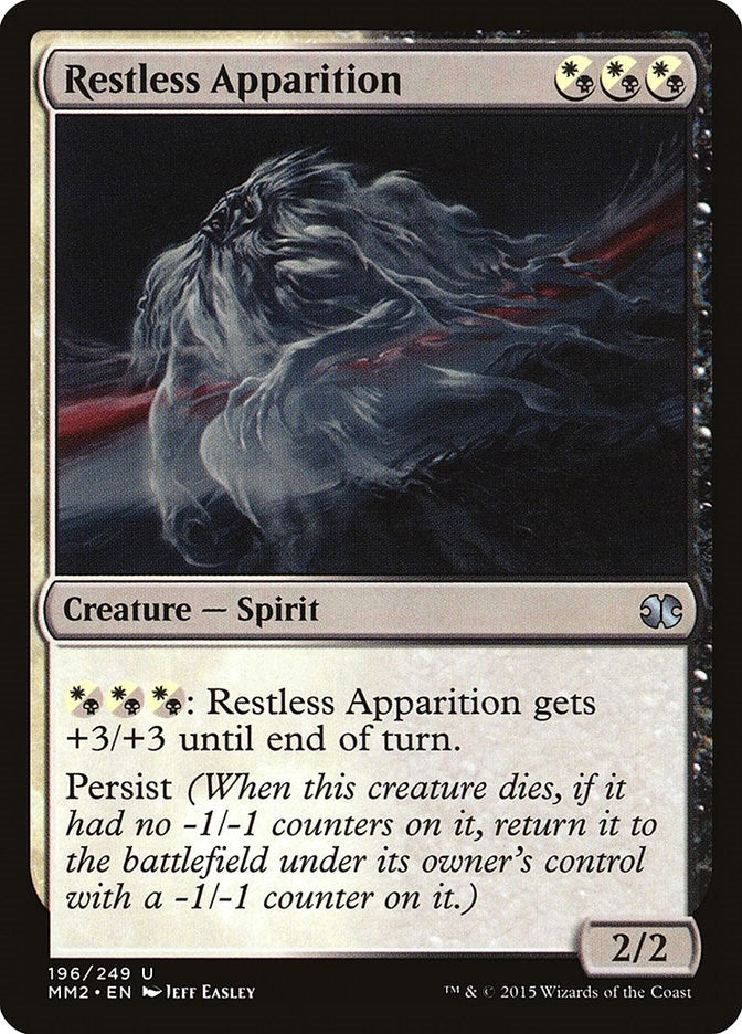 Restless Apparition (196) [MM2] - MTG Single