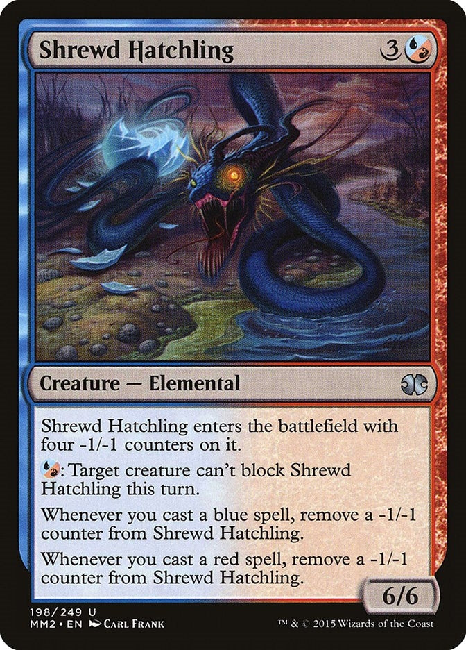 Shrewd Hatchling (198) [MM2] - MTG Single