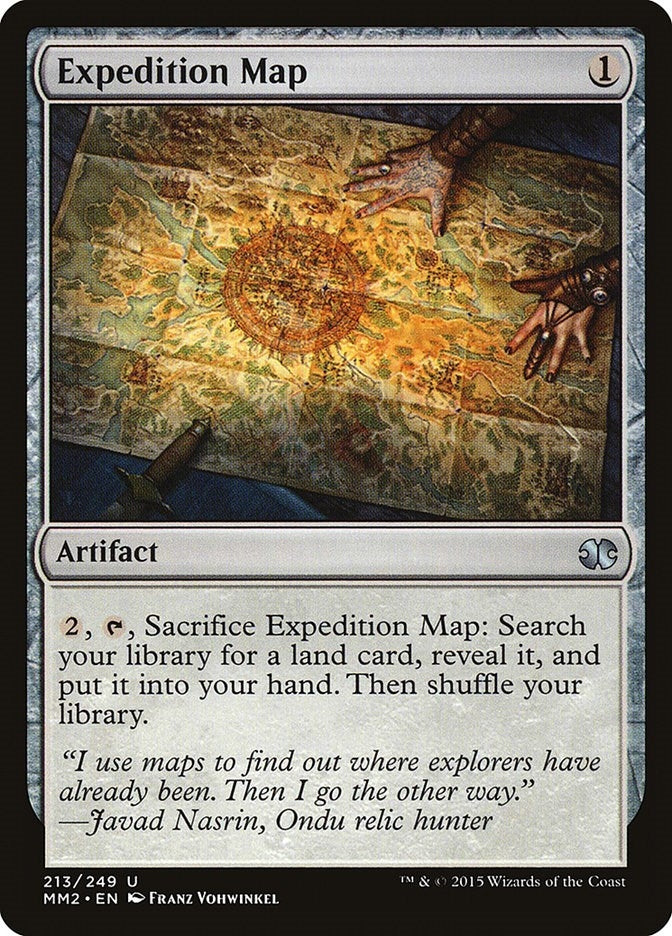 Expedition Map (213) [MM2] - MTG Single