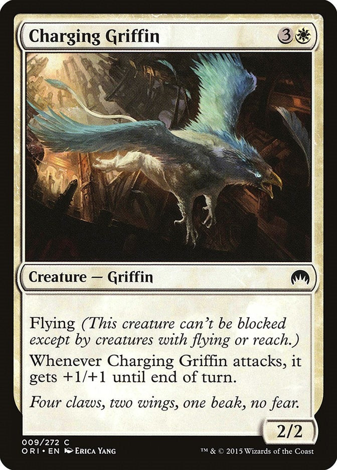Charging Griffin (9) [ORI] - MTG Single